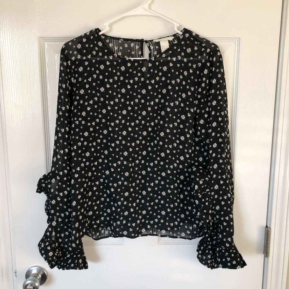 SOLD - Floral blouse